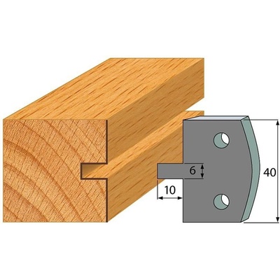 Flury Omezovač 40x4mm profil 016 F027-016