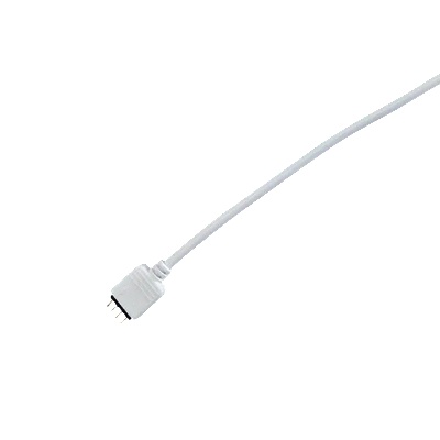 ELMARK Acc20 4pin КОНЕКТОР ЗА rgb ЛЕНТА С БЯЛ КАБЕЛ 200mm (99acc20)