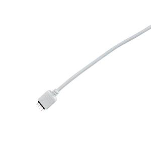ELMARK Acc20 4pin КОНЕКТОР ЗА rgb ЛЕНТА С БЯЛ КАБЕЛ 200mm (99acc20) - aginvest
