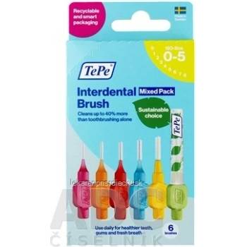 TePe Intermediate 0-5 Mix Pack 6ks