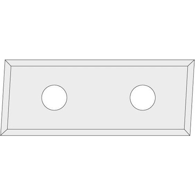Igm N017 Žiletka tvrdokovová Z4 zkosená 3° - 28,3x12x1,5 LH UNI N017-29545LH