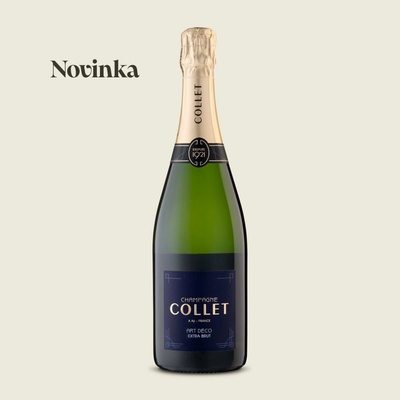 Collet ART DECO EXTRA BRUT champagne 0,75 l