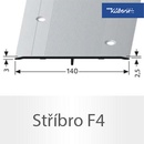 Küberit 470 S Přechodový profil F4 stříbrná 3 m