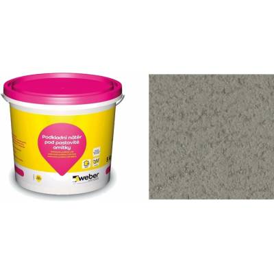 Weber weberpas podklad UNI BRICK farebný podkladový náter 5 kg Cementovo šedá