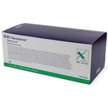 BD Vacutainer Safety-Lok odberová kanyla s krídielkami zelená 50 ks