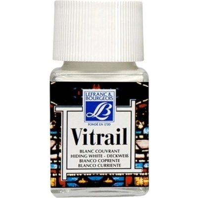 Lefranc & Bourgeois Vitrail Боя за стъкло 004 Hiding White 50 ml 1 бр (74.6009)