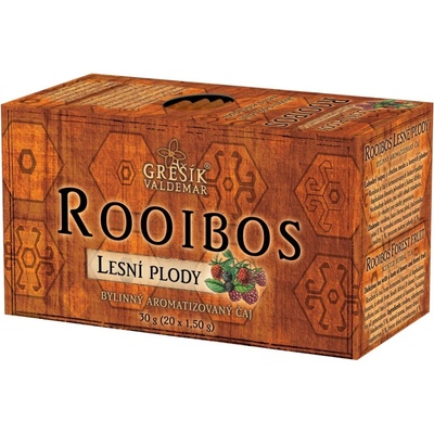 Grešík Rooibos Lesní plody 20 x 1,5 g
