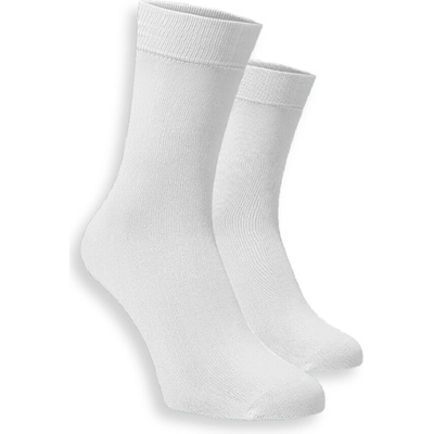 Pesail dámske bavlnené vysoké ponožky biele