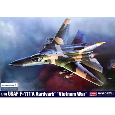 Academy USAF F-111A Aardvark Vietnam War 1:48
