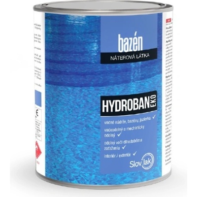 Hydroban EKO syntetická náterová hmota na bazény - 10Kg