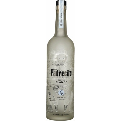 Padrecito Blanco Premium Organic Tequila 40% 0,7 l (čistá fľaša)
