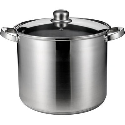 Rosberg Дълбока тенджера Rosberg R51211B36, 36 см, 25 литра, Индукция, Капак, Инокс (5R51211B36)