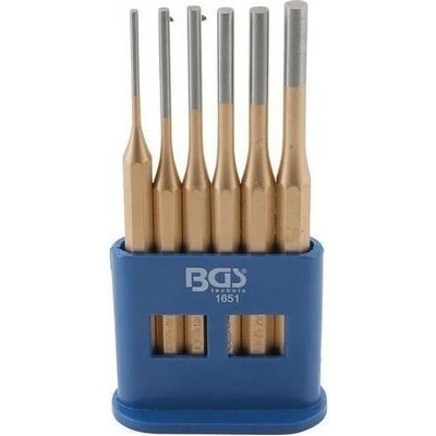 BGS Sada vyrážečů závlaček, 150 mm, 3 - 8 mm, 6dílná, BGS 1651