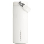 STANLEY 1913 Flip Straw drinking bottle with straw 0.47L - Thermo mug Cools for 8 hours - Ice cold for 40 hours - BPA-free - Leak-proof - For cup holders - Dishwasher safe - Frost - 10-12110-118 (10-12110-118