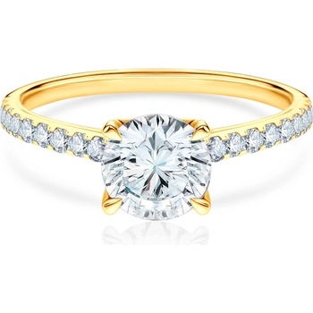 SAVICKI Годежен пръстен Share Your Love: златo, лабораторeн диамант