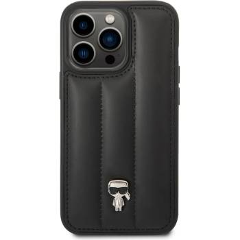 Image 1 of KARL LAGERFELD Гръб Karl Lagerfeld Quilted Puffy Ikonik Logo Case за iPhone 14 Pro - Черен