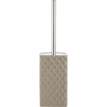 Lene Bjerre WC štětka PORTIA béžová se stříbrným úchytem