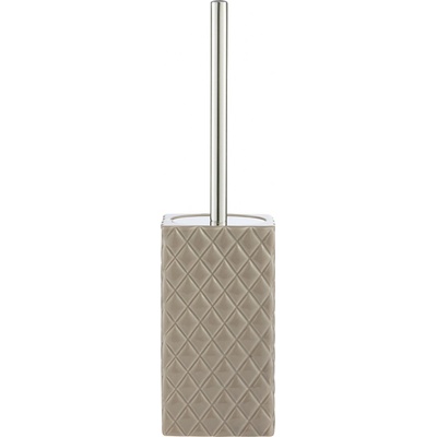 Lene Bjerre WC štětka PORTIA béžová se stříbrným úchytem