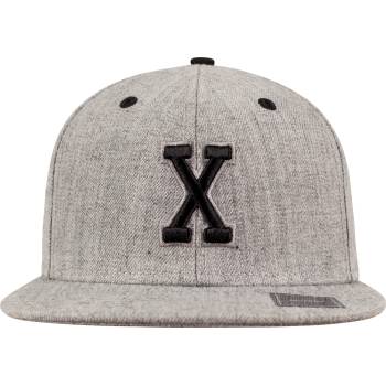 Urban Classics Шапка с козирка в сиво Letter Snapback X UB-10532-00397 - Сив, размер htgrey/Y