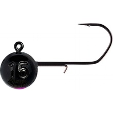 Monkey Lures Jigová hlava MNKY Hook Black Pink vel.1 15g 3ks