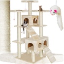 tectake Mačacie škrabadlo KNUT 186 cm