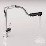 Ideal Standard Кухненски смесител с издърпващ се чучур Ideal Standard Ceralook BlueStart гланцов хром (BC178AA)