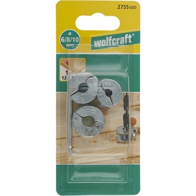 Wolfcraft Wolfcraft 3x hloubkové dorazy 2755000