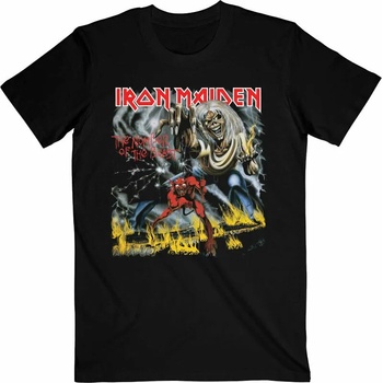 Iron Maiden Риза Number Of The Beast Unisex Black L (IMTEE05MB03)