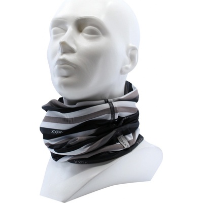 Voxx Solid dámsky multifunkčný nákrčník BM000000876400100345 pruhy šedá