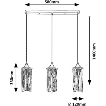 Image 1 of Rábalux ROXAS 72153