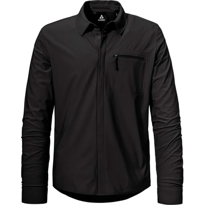 Schöffel Мъжка риза с копчета Schöffel Jersey Shirt Style Calmay Shirt - Black - размер 54 (EU) (033-3054-0115)