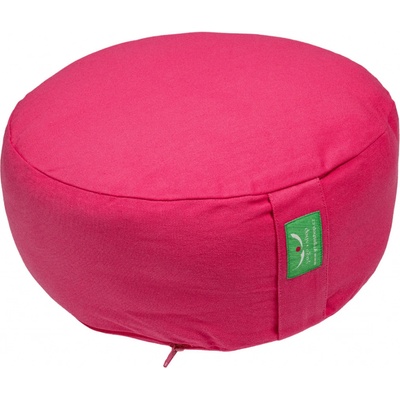 Yogashop Meditační polštář Rondo Dark Pink kapuk 36x15