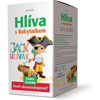 Jack Hlívák Imunit Hlíva ústřičná pro děti s rakytníkem 30 tablet