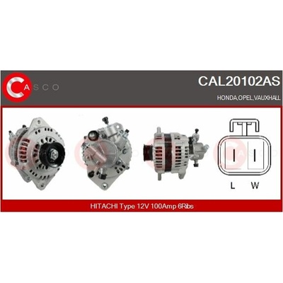 ALTERNATOR 12V 100A CAL20102AS