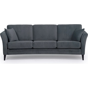 Scandic Сив кадифен диван 237 см Eden - Scandic (14099SN GREY)