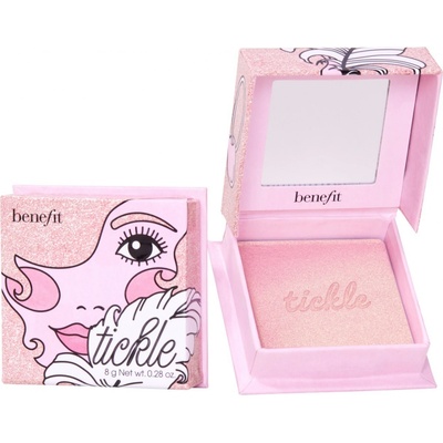 Benefit Tickle Powder Highlighter rozjasňovač Golden Pink 8 g