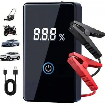 Стартерно устройство/Jump Starter за кола, Power Bank с 2xUSB и фенер