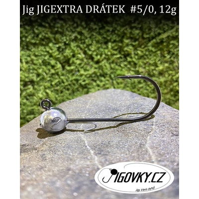 Jigovky.cz Jigové hlavičky Jigextra Drátek vel.5 12g 5ks