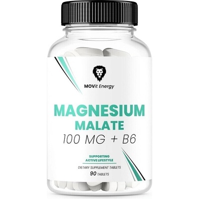 MOVit Magnesium malate 100 mg + B6 90 tabliet