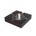 Horecano Дървен пепелник с метална основа 14x14x3, 5см CN-(0700) - Horecano (01981181)