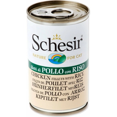 Schesir Cat Kuracie s ryžou 140 g