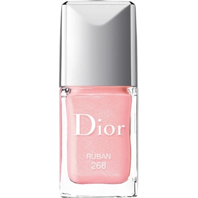 Dior Vernis 268 Ruban розов гланцов лак за нокти 10 ml