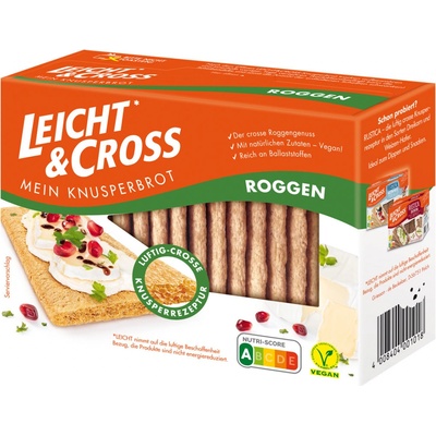 Leicht&Cross Žitný křupavý chléb 125 g