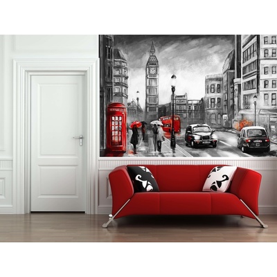 IMPAR Fototapeta Londýn art rozměry 183 x 126
