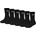 Nike Детски чорапи Nike 6 Pack of Crew Socks Childrens - Black