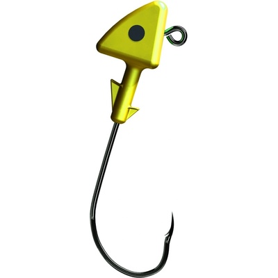 Suretti Jigová hlava Jig Triangle Žlutá vel.7 43g