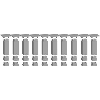 Noch easy TRACK Pillar Set Bottom spodná časť H0 TT N 10 pilierov