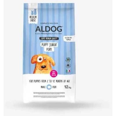Aldog Puppy & Junior Medium Pork 2 kg