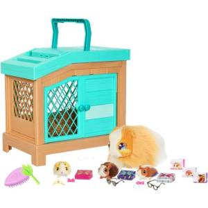 Moose Little Live Pets Морско свинче с 3 изненади Mama Surprise
