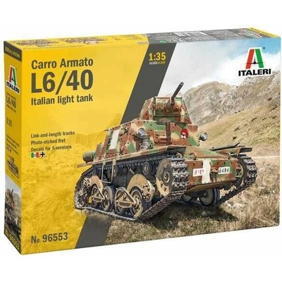 ITALERI Model Kit tank 96553 Carro Armato L6/40 1:35